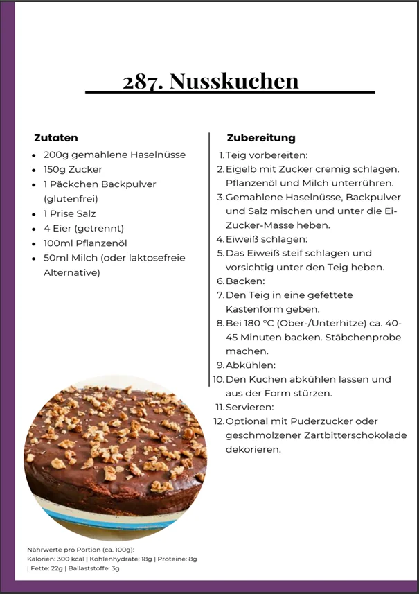Buchvorschau — Rezeptseite 4