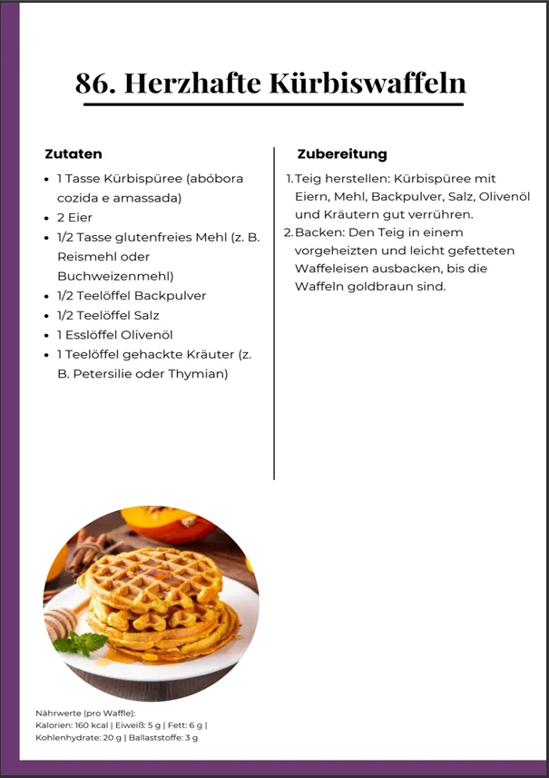 Buchvorschau — Rezeptseite 6